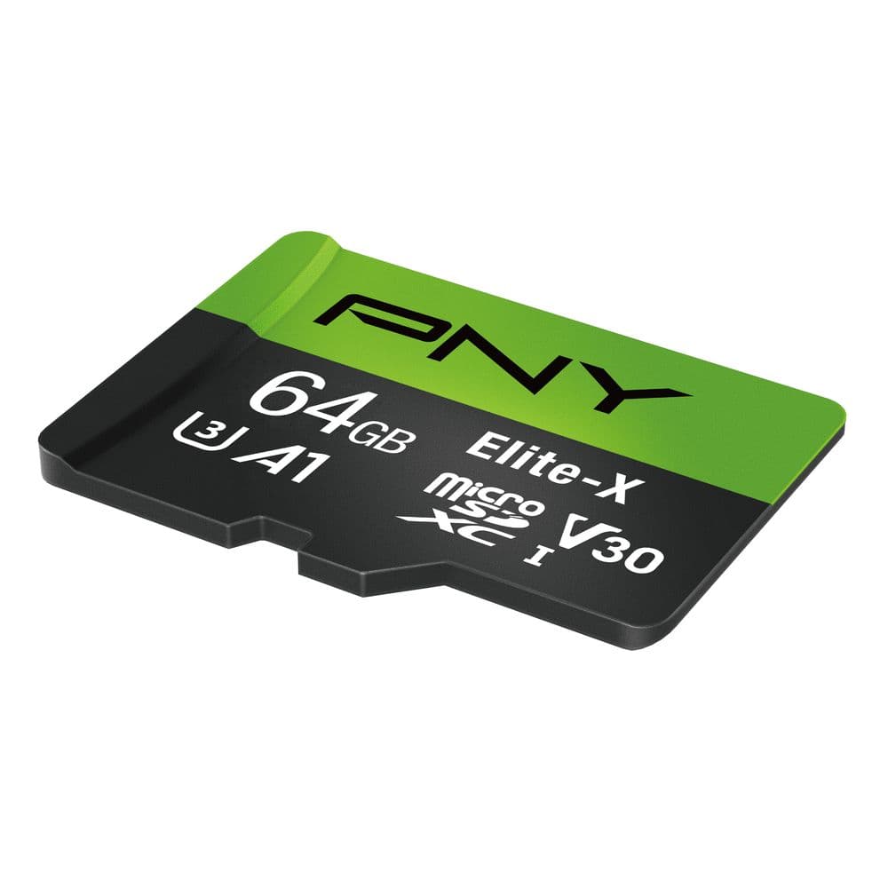 Memory Card PNY 64 GB Elite-X U3 microSD
