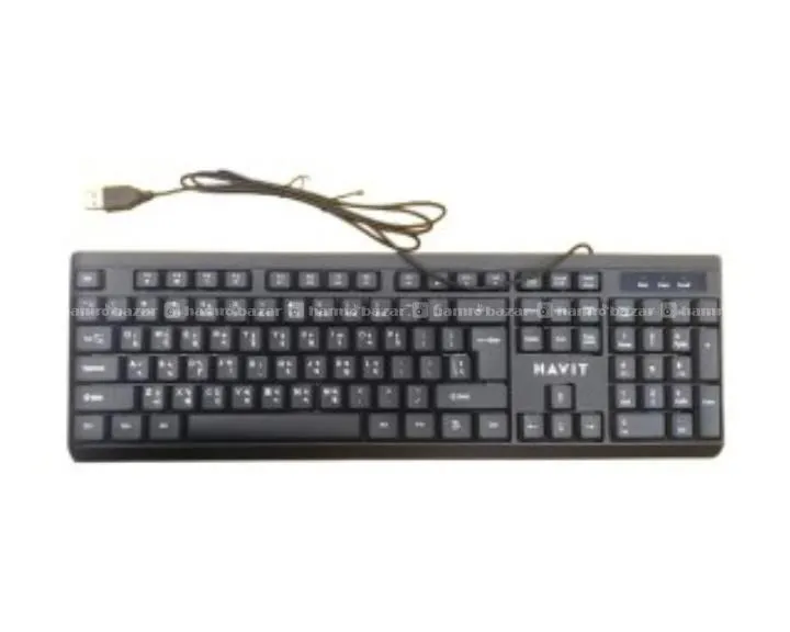 Keyboard HAVIT KB2006 Pro | Ultra-Slim & Anti-Noise Keyboard |  USB Type