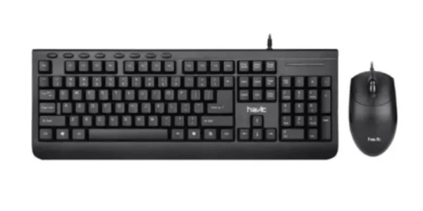Keyboard and Mouse Combo HAVIT KB273CM | 1000 DPI | USB Type