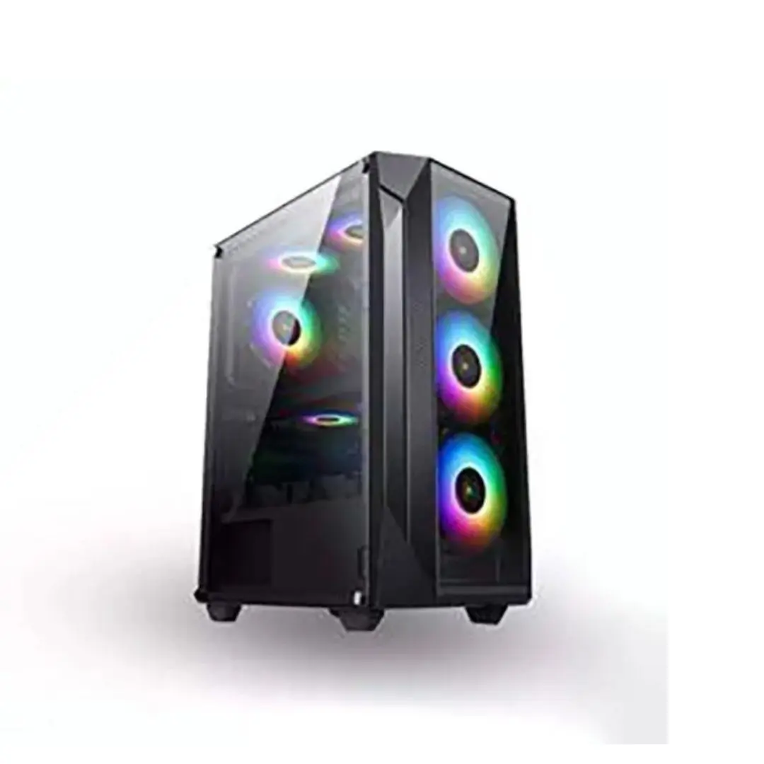 Gaming PC Budget Ryzen 5 5600G |16GB RAM | 512 GB SSD | 24" 100 Hrz IPS Monitor | A520 Motherboard | Win 11 | 1 Years Warranty