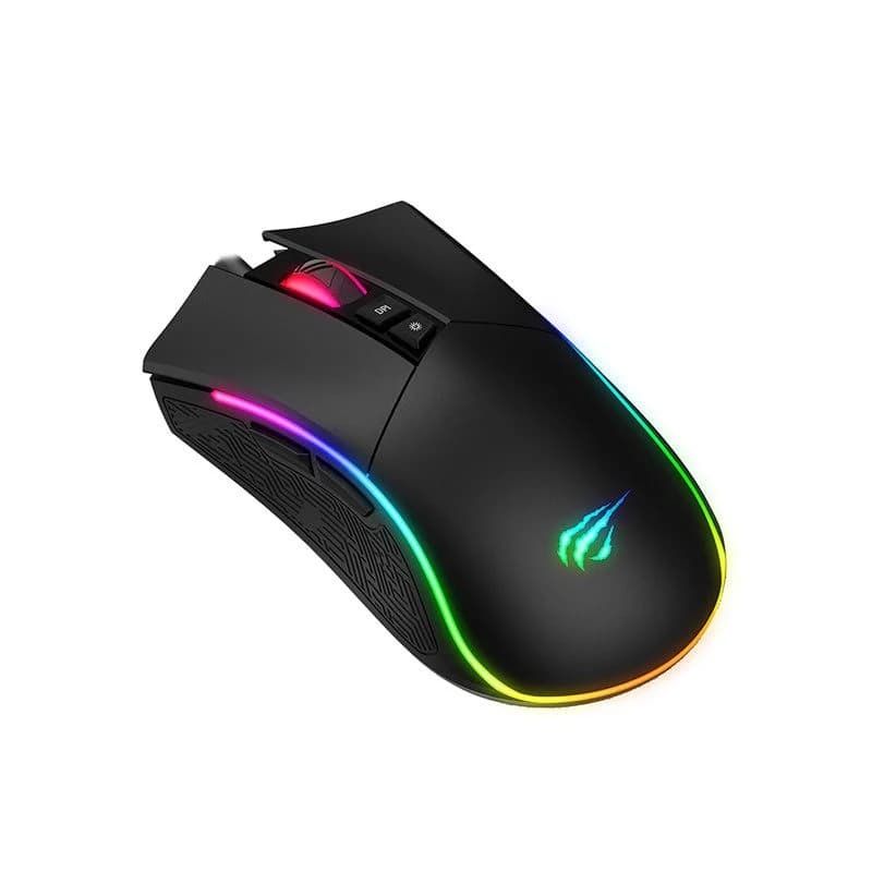 Gaming Mouse HAVIT MS1001S Programmable RGB | USB Type | 800-4800 DPI