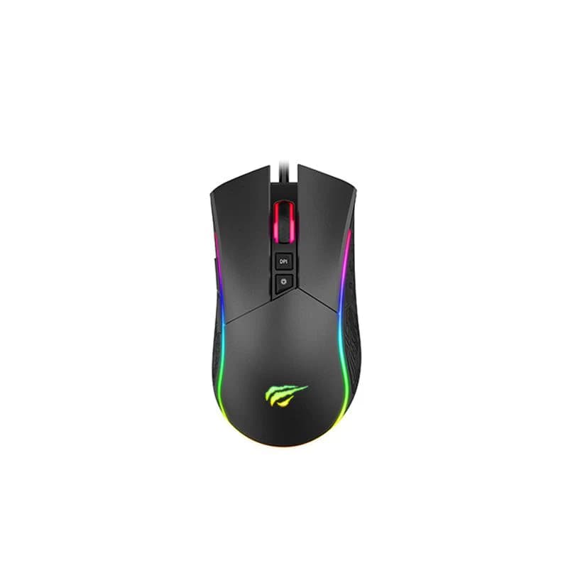 Gaming Mouse HAVIT MS1001S Programmable RGB | USB Type | 800-4800 DPI