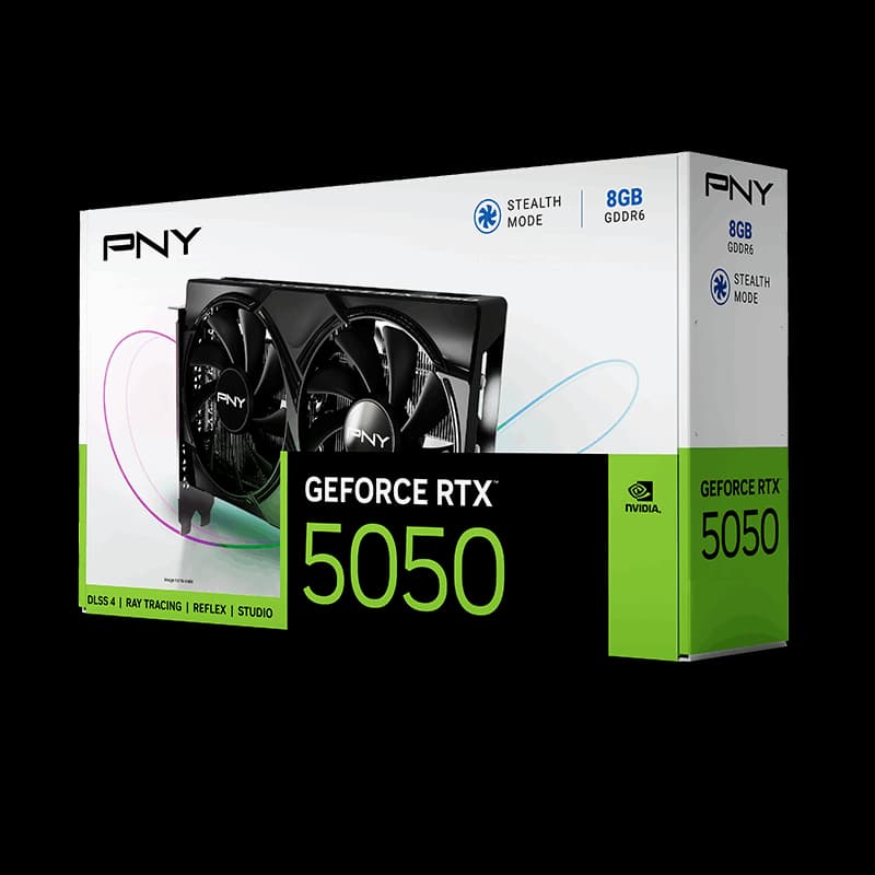 Graphics Card PNY GeForce RTX 5050 8GB Dual Fan